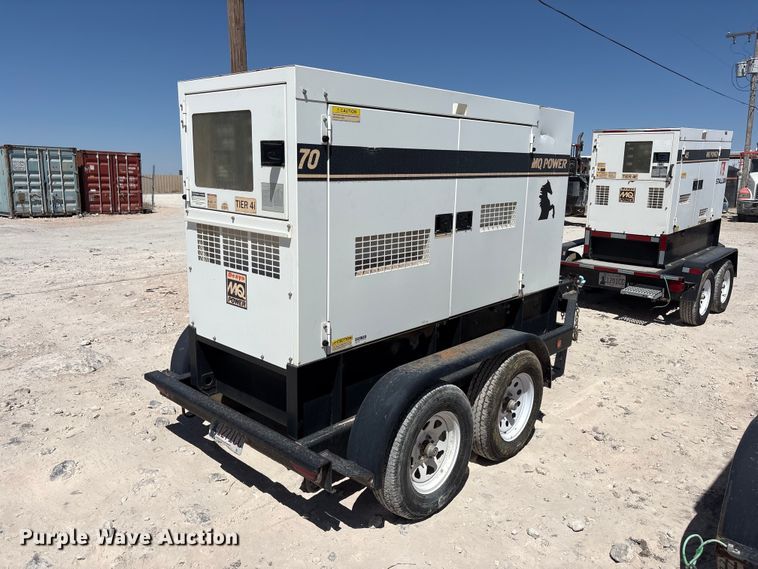 image for item EF6379 Multiquip DCA-0750J generator