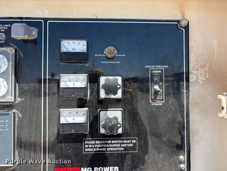 image for item EF6379 Multiquip DCA-0750J generator