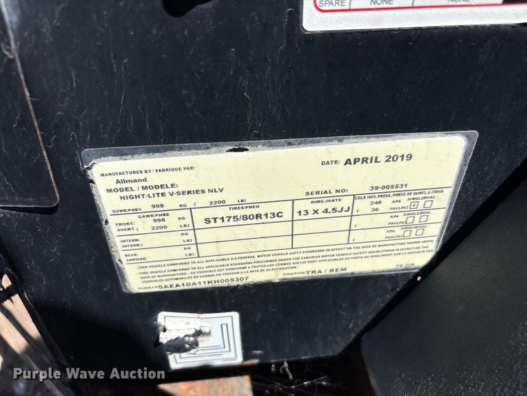 image for item EF6396 (3) Allmand Night-Lite V-Series NLV light plants