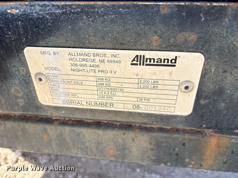 image for item EF6399 (6) Allmand NIGHT LIGHT PRO 2 V light plants
