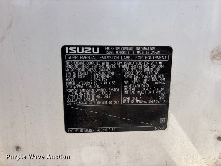 image for item EF6423 MQ  (2) MQ Power DH-0480I generators