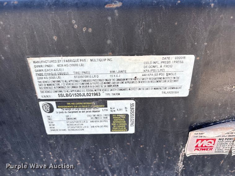 image for item EF6425 (2) MQ power generators