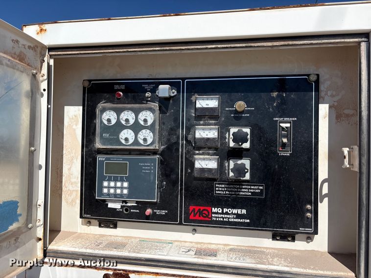 image for item EF6427 (2) MQ Power DCA-70SSJU4I generators