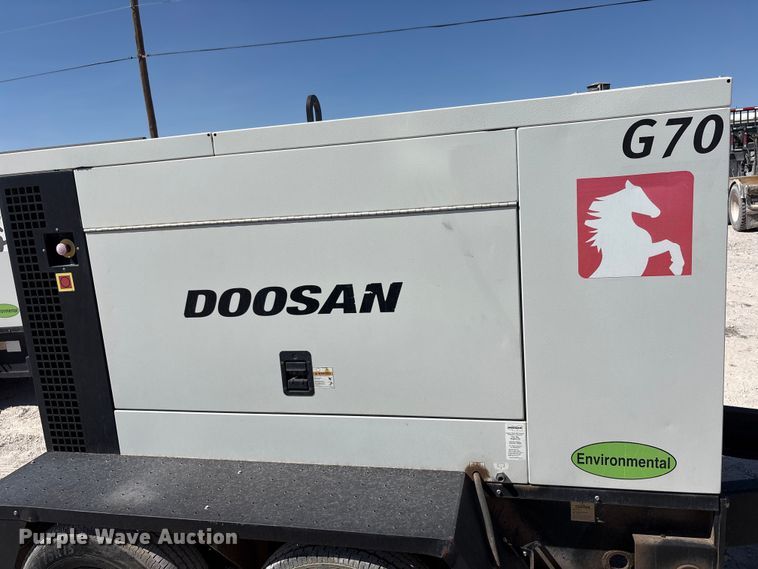 image for item EF6428 (2) Doosan G70 generators