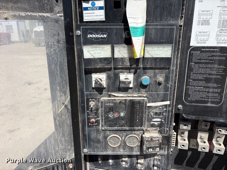 image for item EF6428 (2) Doosan G70 generators