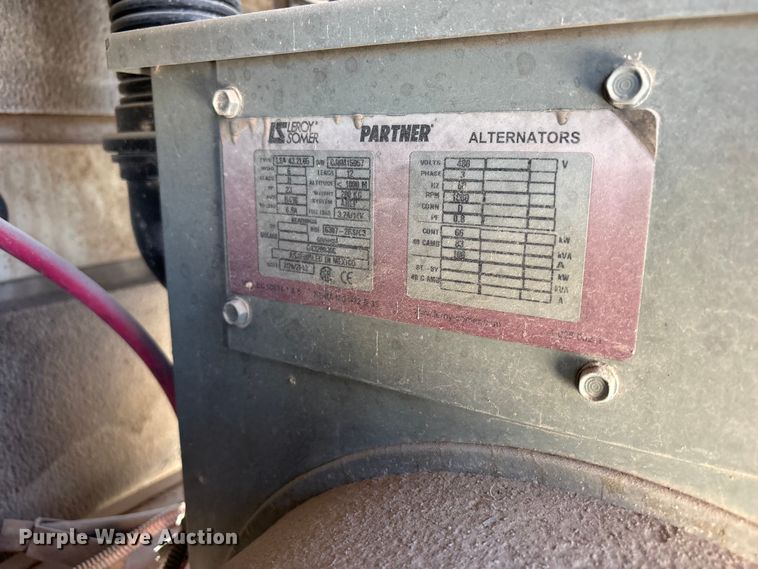 image for item EF6428 (2) Doosan G70 generators