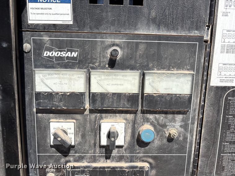 image for item EF6428 (2) Doosan G70 generators