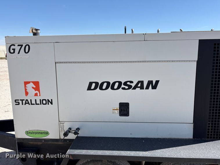 image for item EF6428 (2) Doosan G70 generators