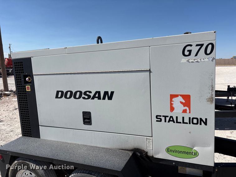 image for item EF6431 (2) Doosan G70 generators