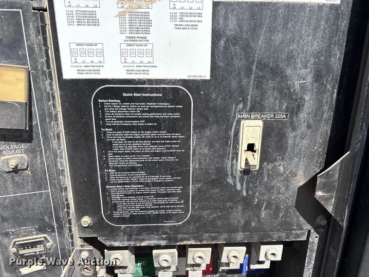 image for item EF6431 (2) Doosan G70 generators