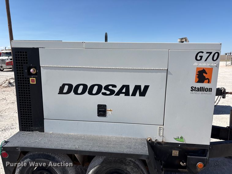 image for item EF6431 (2) Doosan G70 generators