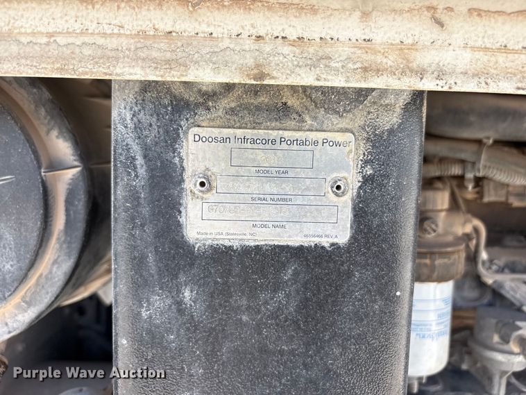 image for item EF6431 (2) Doosan G70 generators