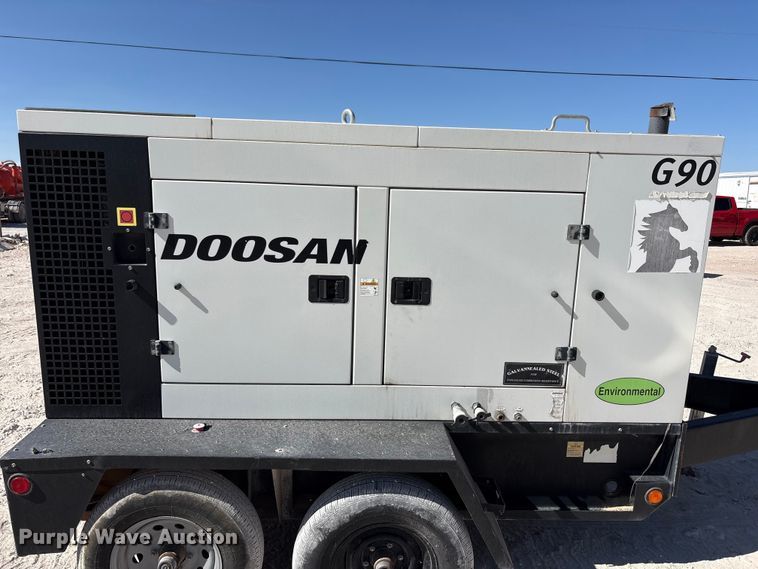 image for item EF6433 (2) Doosan G90 generators