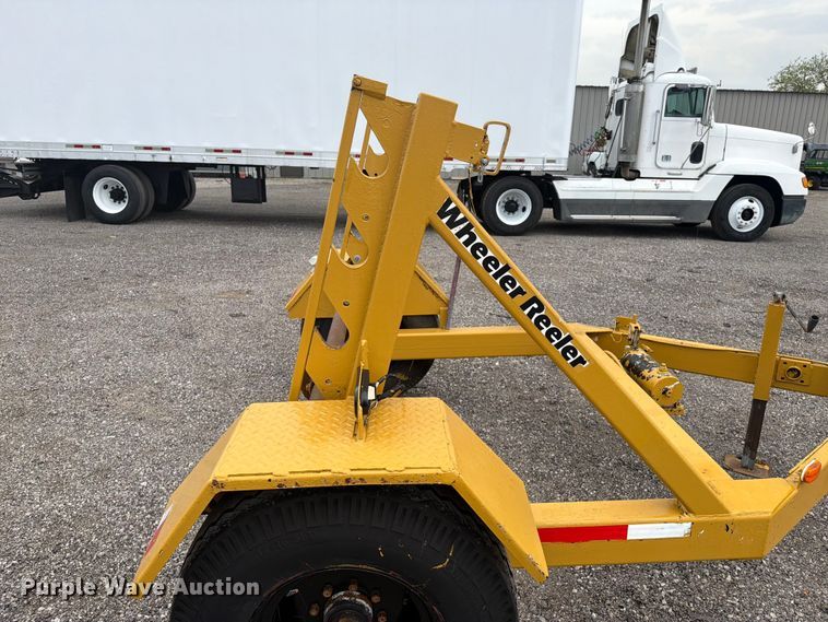 image for item EG9303 Wheeler Reeler reel trailer