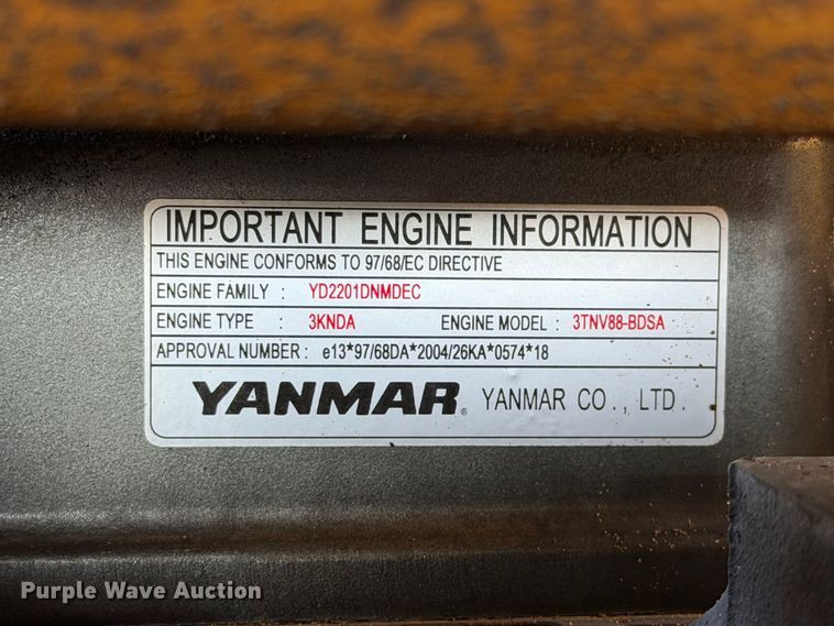image for item EG9335 2010 Vermeer LP 555 DT vacuum trailer