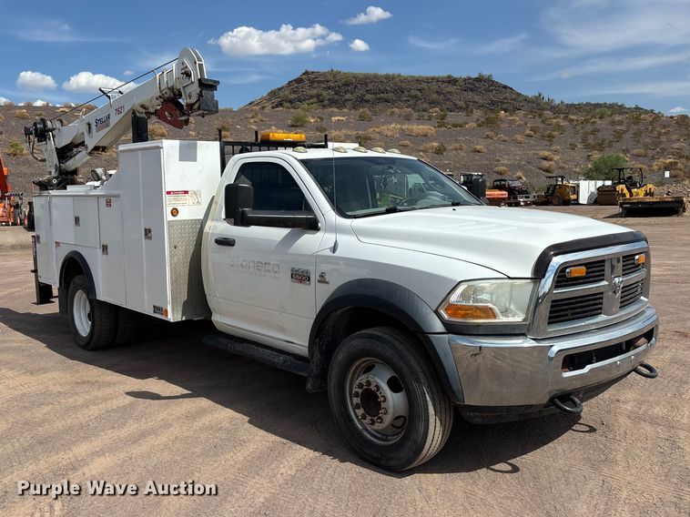 image for item EL2605 2012 Dodge Ram 5500 utility / service truck