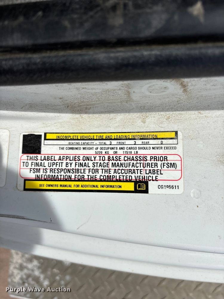 image for item EL2605 2012 Dodge Ram 5500 utility / service truck