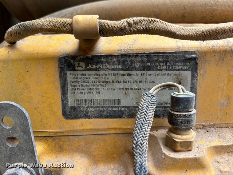 image for item EL2612 2016 John Deere 210LEP landscape tractor
