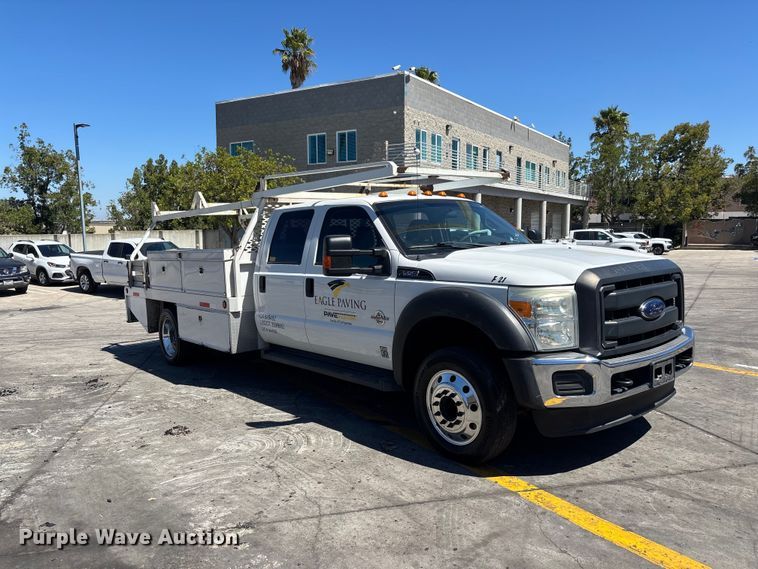 image for item EL2620 2015 Ford F550 Super Duty Crew Cab utility / service truck