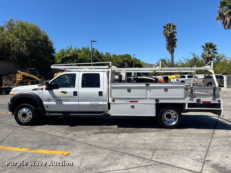 image for item EL2620 2015 Ford F550 Super Duty Crew Cab utility / service truck