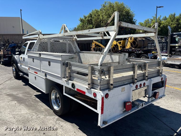 image for item EL2620 2015 Ford F550 Super Duty Crew Cab utility / service truck