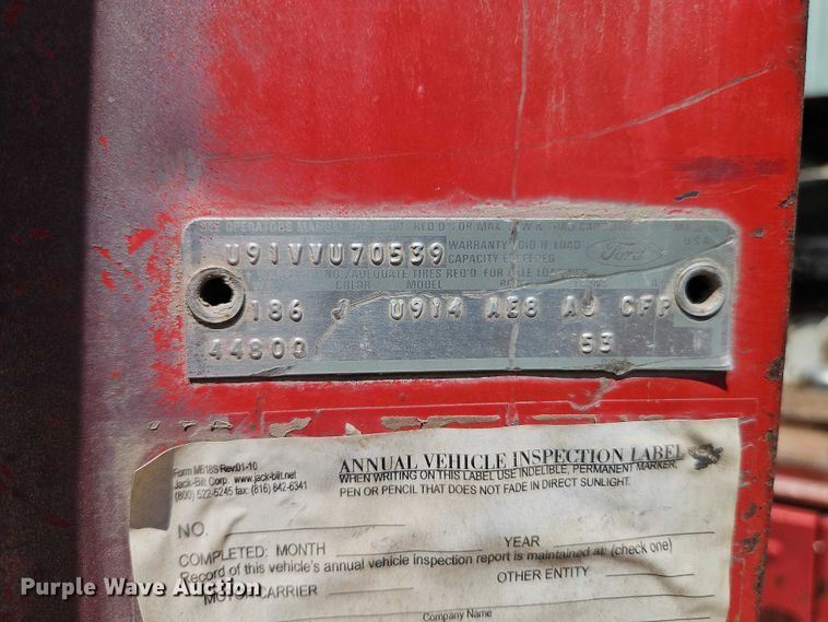 image for item EO7357 1974 Ford L9000 dump truck