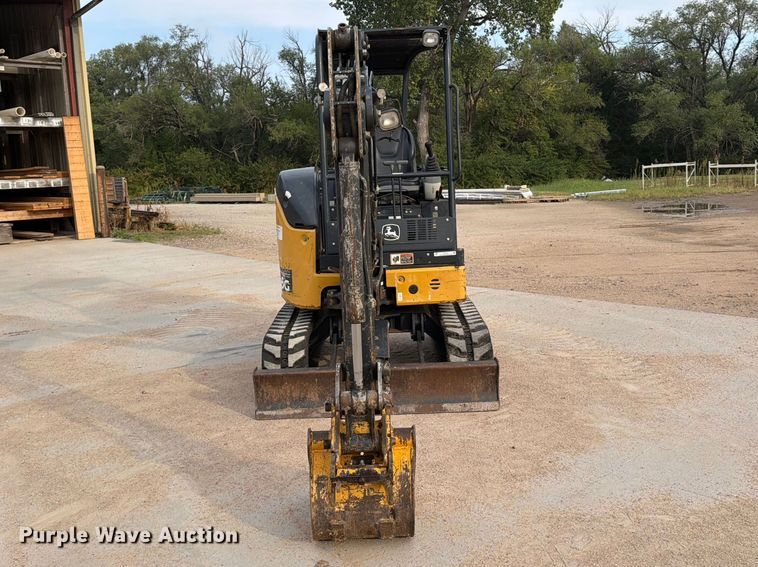 image for item EP7531 2017 John Deere 26G Mini excavator