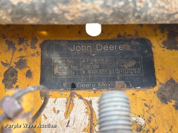 image for item EP7531 2017 John Deere 26G Mini excavator