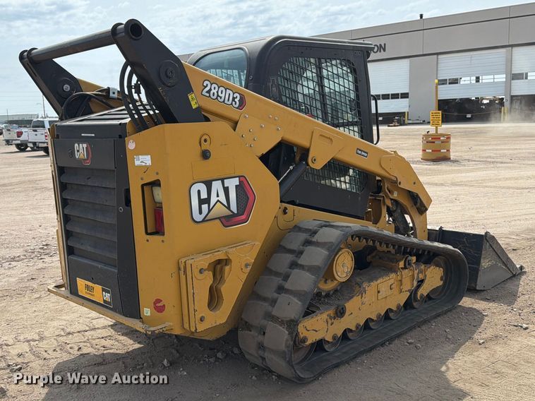 image for item EP7541 2020 Caterpillar 289D3 tracked skid steer loader