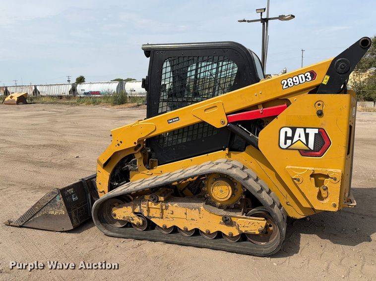 image for item EP7541 2020 Caterpillar 289D3 tracked skid steer loader