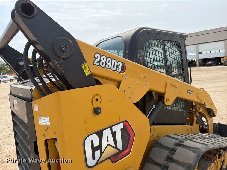 image for item EP7541 2020 Caterpillar 289D3 tracked skid steer loader