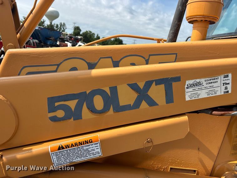 image for item ER3253 1996 Case 570 LXT landscape tractor