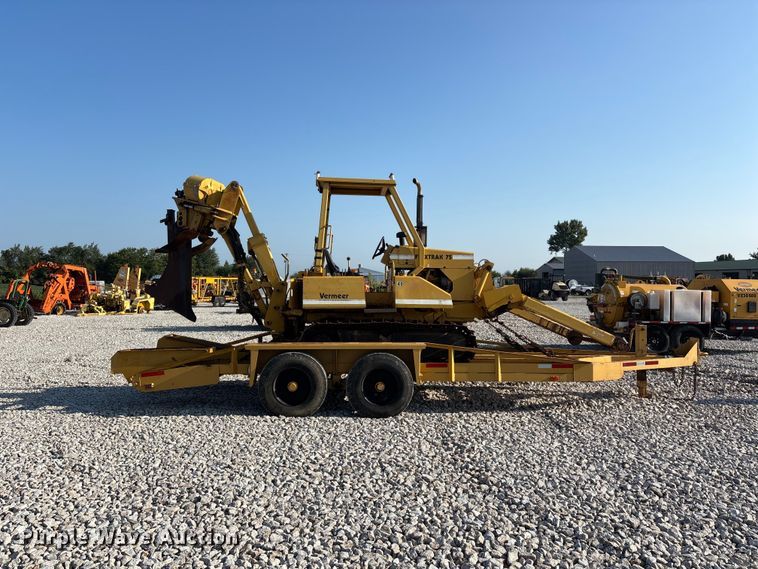 image for item ER3265 1992 Vermeer Flextrak FLX75 trencher