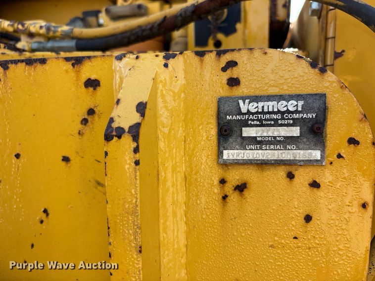 image for item ER3265 1992 Vermeer Flextrak FLX75 trencher
