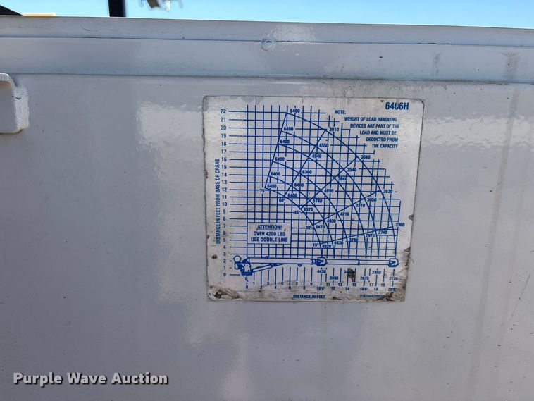 image for item ER3276 2017 Ford F550 utility / service truck