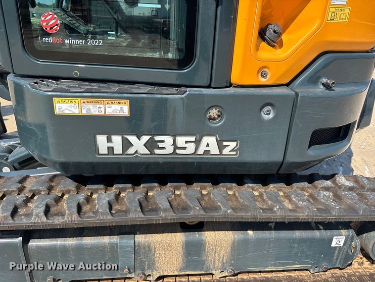 image for item ER3277 Hyundai HX35Az mini excavator