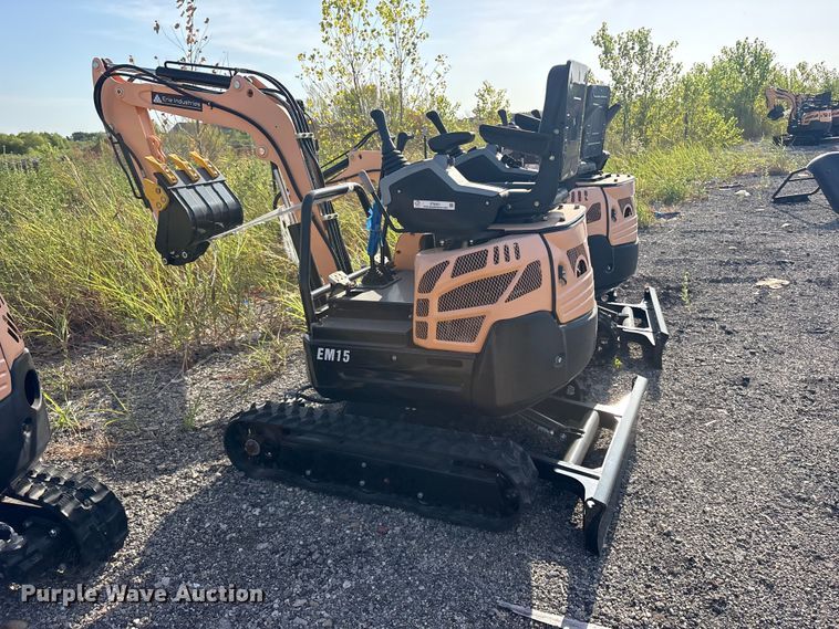 image for item ET0421 2024 Erie EM15 mini excavator