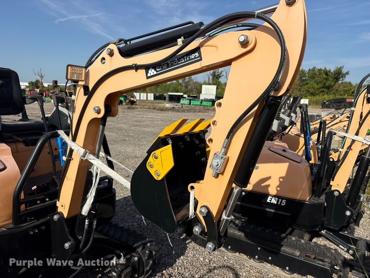 image for item ET0421 2024 Erie EM15 mini excavator
