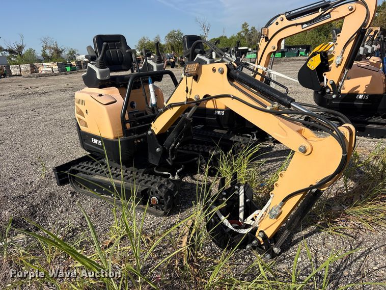 image for item ET0422 2024 Erie EM15 mini excavator