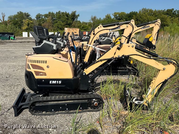 image for item ET0422 2024 Erie EM15 mini excavator