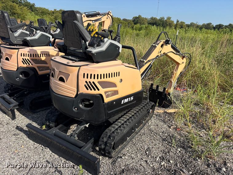 image for item ET0422 2024 Erie EM15 mini excavator