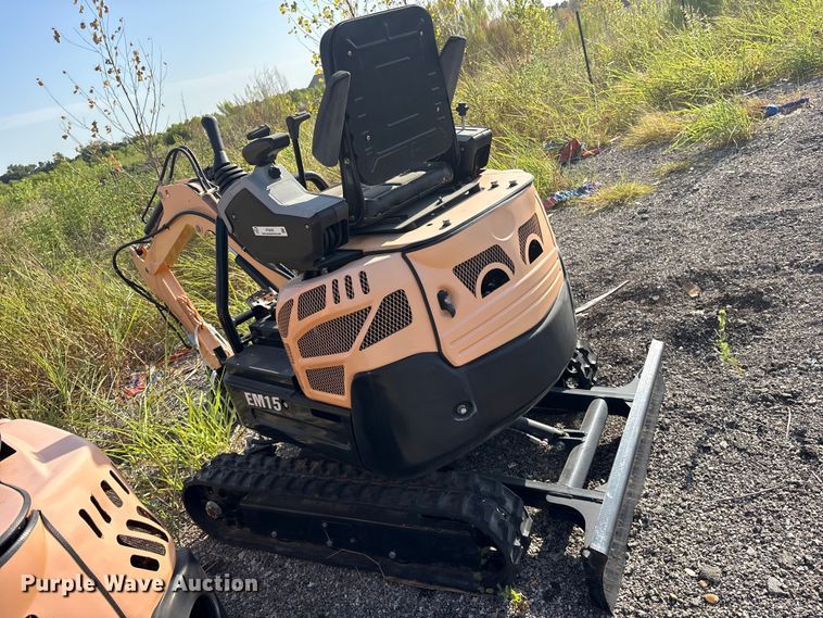 image for item ET0422 2024 Erie EM15 mini excavator