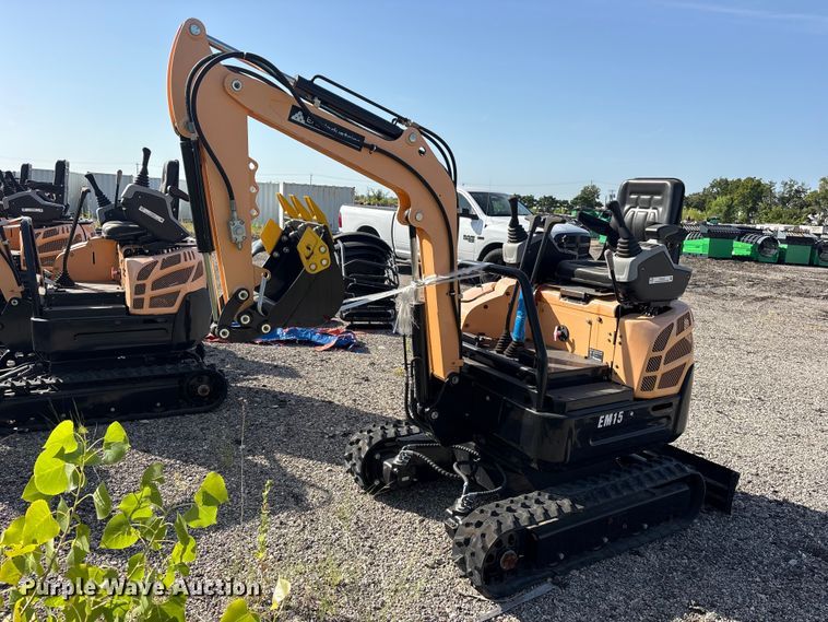image for item ET0423 2024 Erie EM15 mini excavator