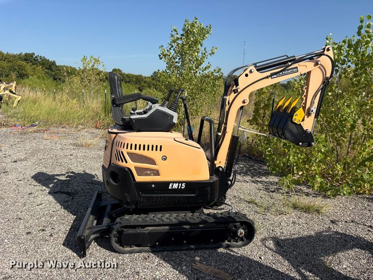 image for item ET0423 2024 Erie EM15 mini excavator