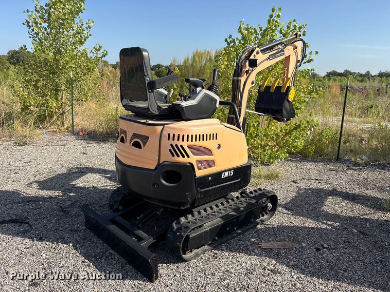 image for item ET0423 2024 Erie EM15 mini excavator