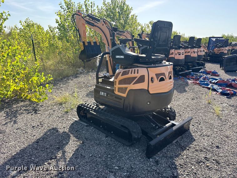 image for item ET0423 2024 Erie EM15 mini excavator