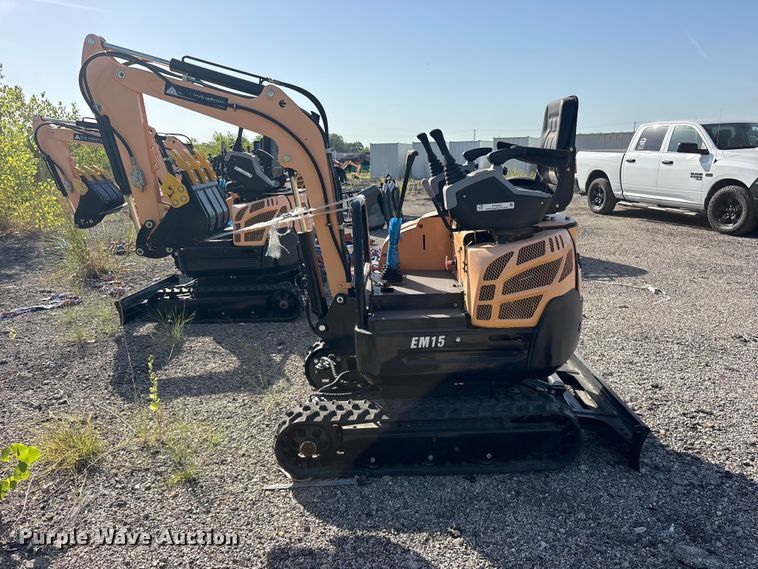 image for item ET0423 2024 Erie EM15 mini excavator