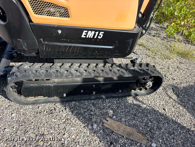 image for item ET0423 2024 Erie EM15 mini excavator