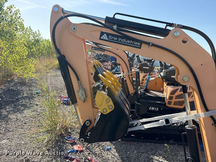 image for item ET0424 2024 Erie EM15 mini excavator