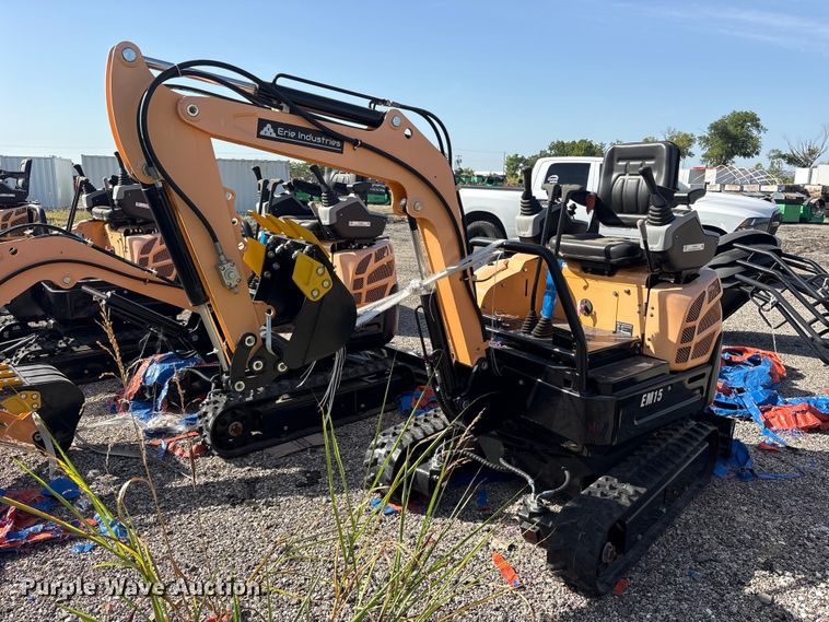 image for item ET0425 2024 Erie EM15 mini excavator